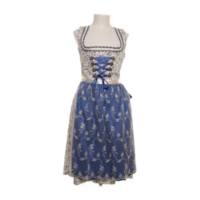 Dirndl (Blue, White) from Fuchs Trachtenmoden Cotton, Polyester