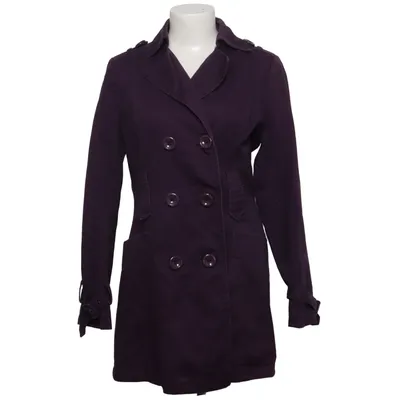 Trench-coat (Violet) de Zeta Moda Coton