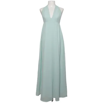 Halterneckklänning (Blå) från ASOS Polyester