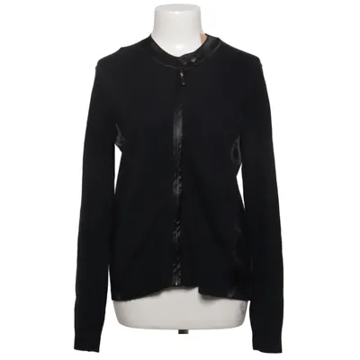 Cardigan (Black) from Fuego Woman Polyamide, Polyester, Silk, Viscose
