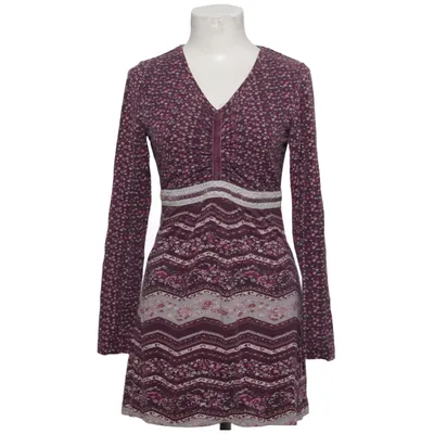 Dress (Purple, Multicolored) from Deerberg Cotton, Elastane, Modal
