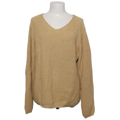Pull-over (Beige) de Grüne Erde Coton biologique, Laine