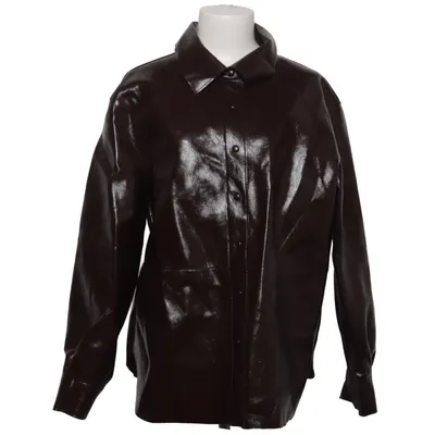 Läderjacka (Röd) från H&M Edition Polyester