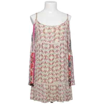 Dress (Beige, Multicolored) from Patrons of Peace Cotton, Viscose