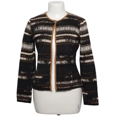 Cardigan (Zwart, Goud, Wit) van Alain Manoukian