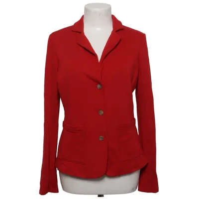 Blazer (Rood) van Tahari Katoen, Elastaan, Viscose