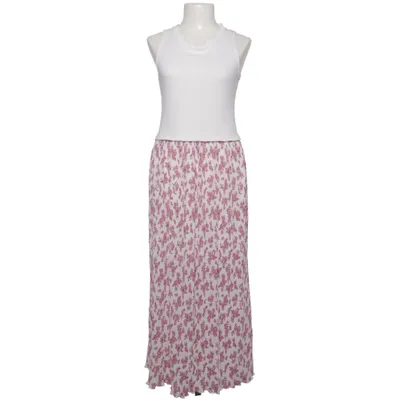 Maxi dress (White, Pink) from Claudie Pierlot Cotton, Elastane, Polyester