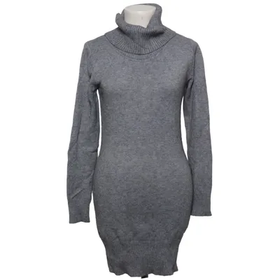 Rollkragenkleid (Grau) von CC Fashion Kaschmir, Elasthan