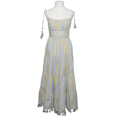 Klänning (Blå, Gul, Vit) från Lawrence Grey Bomull