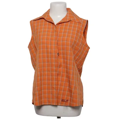 Short sleeve shirt (Orange, White, Brown) from Jack Wolfskin Polyester, Viscose