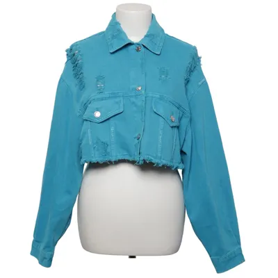 Denim jacket (Blue) from Bershka Cotton