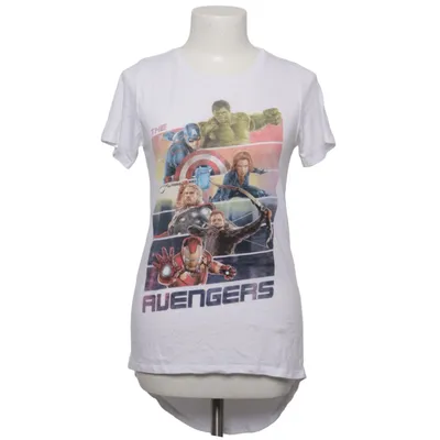 T-shirt (Hvid) fra Marvel Avengers Polyester, Viscose