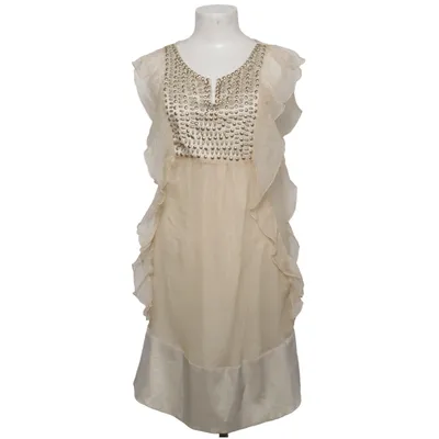 Jurk (Beige) van Joana Danciu Zijde