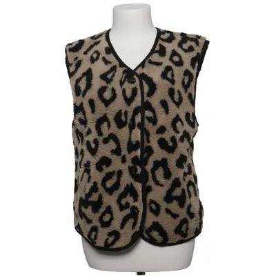 Gilet d'extérieur (Beige, Noir) Acrylique, Polyester