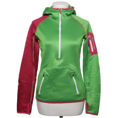 Huvtröja (Grön, Rosa) från Ortovox Elastan, Polyester, Ull