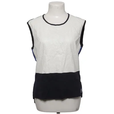 Tank Top (White, Blue) from Karl Lagerfeld Polyester, Polyurethane, Viscose