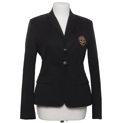 Kavaj (Svart) från Ralph Lauren Acetat, Bomull, Elastan