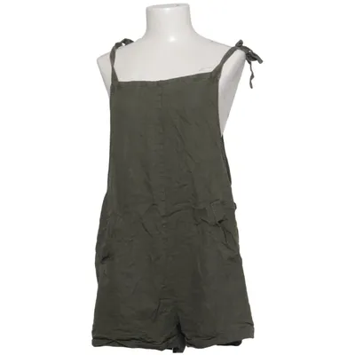 Dungarees (Green) from Séraphine Linen, Viscose