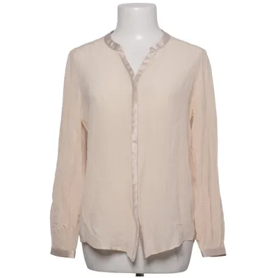 Blouse (Beige) from Lavand Polyester, Silk
