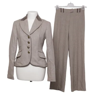 Kostym (Grå) från Biba Bomull, Elastan, Polyamid, Ull