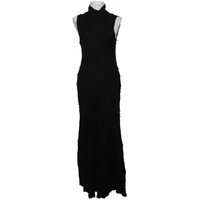 Aftenkjole (Sort) fra H&M Premium Quality Silke, Viscose