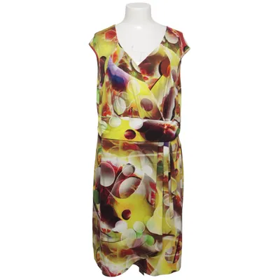 Jurk (Geel, Meerkleurig) van Liv Collection Elastaan, Viscose