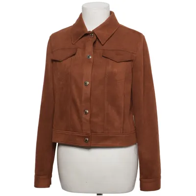 Jacket (Brown) from Comma Elastane, Polyester