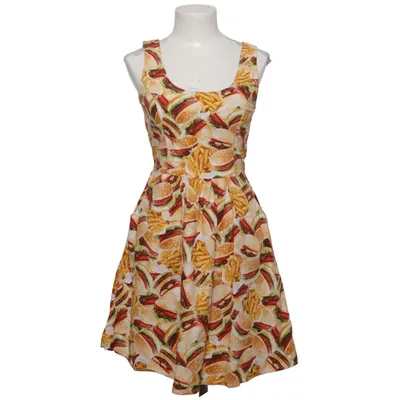 Dress (Yellow, Brown, Red) from Retrolicious