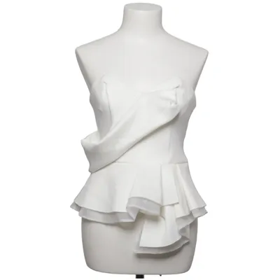 Cocktailklänning (Vit) från River Island Elastan, Polyester