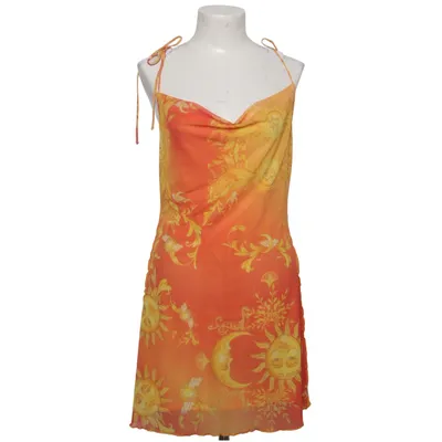 Strandkjole (Orange, Gul, Flerfarvet) fra Bershka Polyester