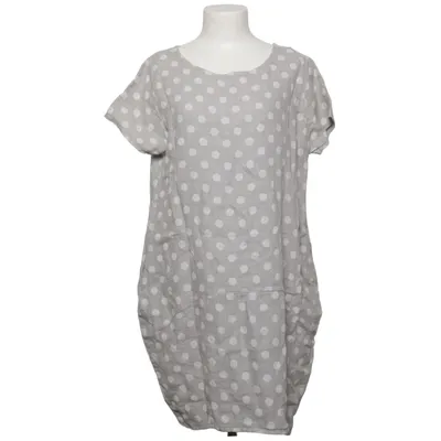 Dress (Gray, White) from Carina Ricci Linen