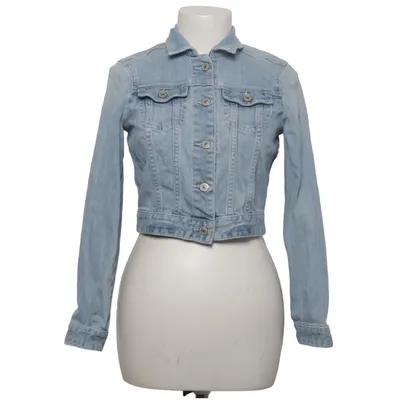 Veste en jean (Bleu) de Abercrombie & Fitch Coton, Élasthane