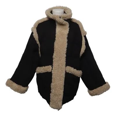 Shearlingjacka (Svart, Beige) från In Bloom Polyester