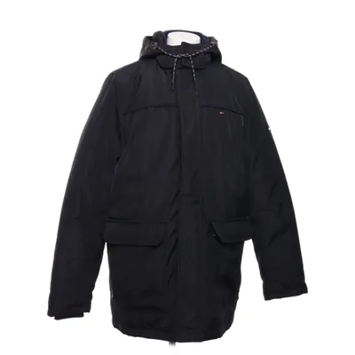 Winterjas (Zwart) van Tommy Hilfiger Denim Acryl, Imitatiebont, Polyester