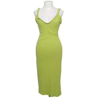 Dress (Green) from Zara Cotton, Elastane, Polyester
