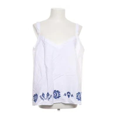 Topp (Vit, Blå) från Page One Bomull