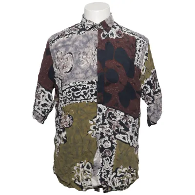 Short sleeve shirt (Brown, Green, Multicolored) from Omonimo