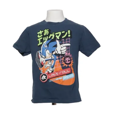 T-shirt (Blå, Flerfärgad) från sonic the hedgehog