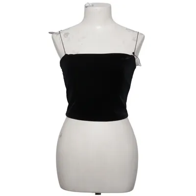 Crop top (Sort) fra Brandy Mervilor Elastan, Polyester