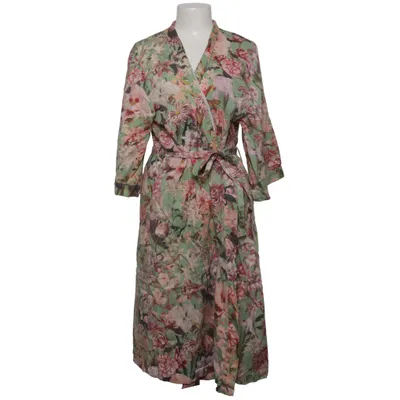 Wrap dress (Green, Pink, Multicolored) from Essenza Cotton