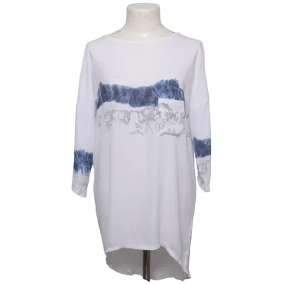 Blouse (White, Blue, Gray) from Poolgirl Silk, Viscose
