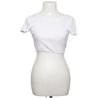 Wrap top (White) from Edited Elastane, Viscose