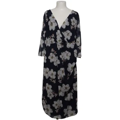 Wickelkleid (Blau, Weiß, Mehrfarbig) von Swing Curve Elasthan, Polyester
