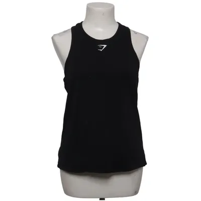 Sport tanktop (Zwart) van Gymshark Katoen, Elastaan