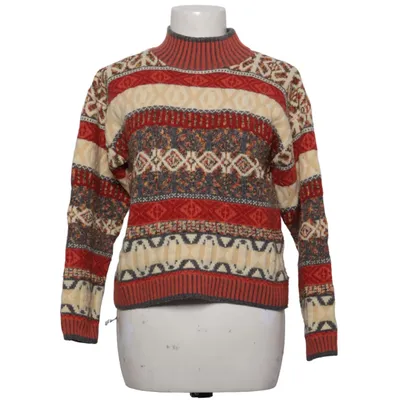 Strickpullover (Rot, Beige, Mehrfarbig) von Oui Collection Acryl, Angora, Polyamid, Wolle
