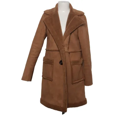 Shearlingjacka (Brun) från Mioni Polyester