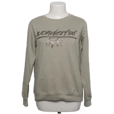 Sweatshirt (Petrol green) from Janina Cotton, Elastane, Polyester
