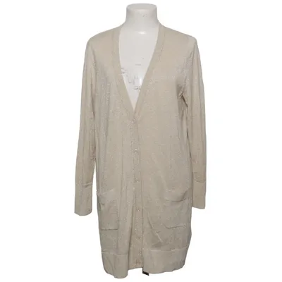 Cardigan (Gold) from Delmod Metallic fiber, Polyamide, Viscose