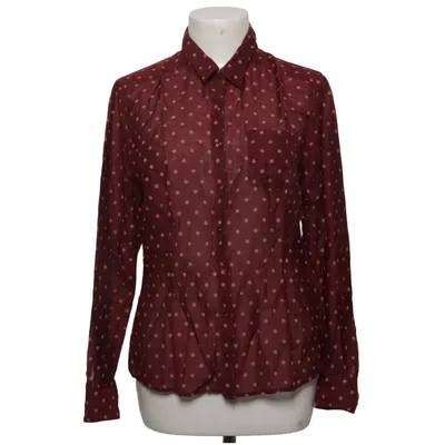 Blouse (Rouge) de 123 Coton, Soie