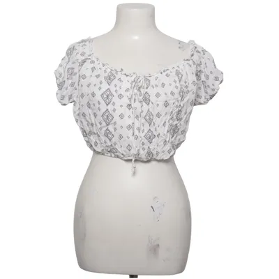 Crop top (Vit, Svart) från Moon River Viskos